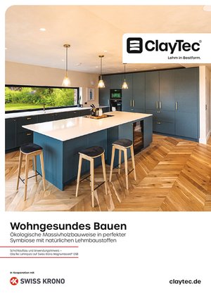 ClayTec Lehmputze auf Swiss Krono Magnumboard OSB Arbeitsblatt