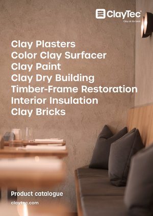 ClayTec allgemeiner Produktkatalog/Product catalogue