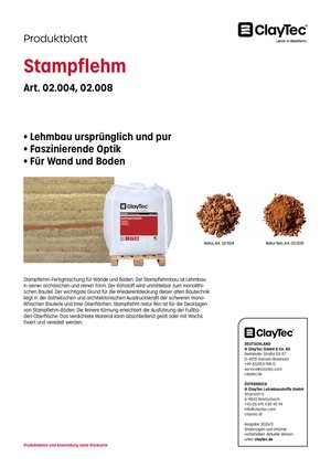 ClayTec Stampflehm