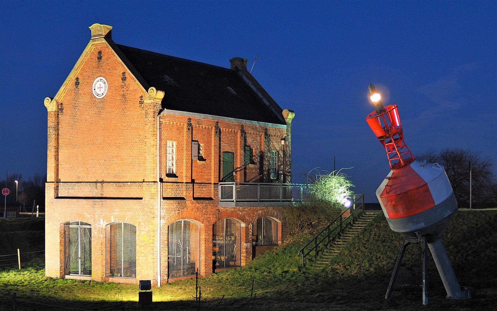 Deutsches Sielhafenmuseum-Rettungsstation in Carolinensiel