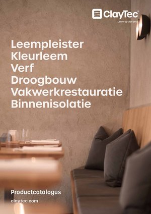 ClayTec allgemeiner Produktkatalog/Productcatalogus