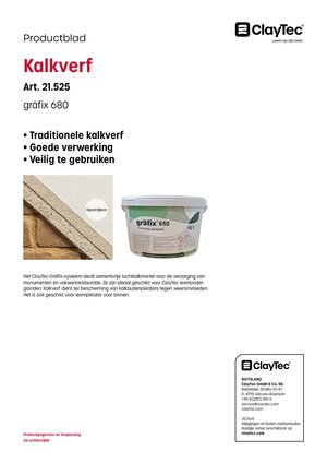 gräfix Kalkfarbe/Kalkverf (productblad)