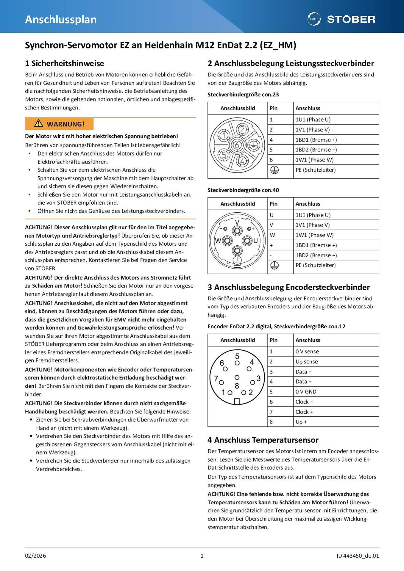 Anschlussplan EZ_HM an Heidenhain M12