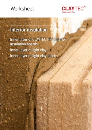 ClayTec Innendämmung Arbeitsblatt/Interior Insulation Worksheet