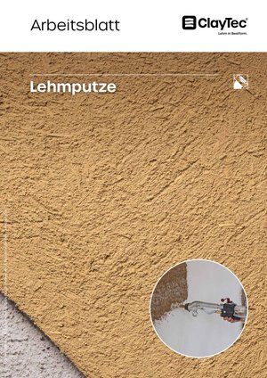 ClayTec Lehmputze Arbeitsblatt