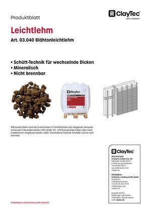 ClayTec Leichtlehm