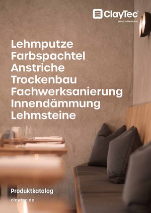 ClayTec allgemeiner Produktkatalog
